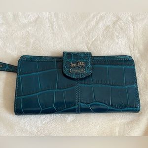 Coach leather wallet